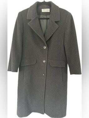 Women's Vintage Wool Long Coat - Forecaster of Boston